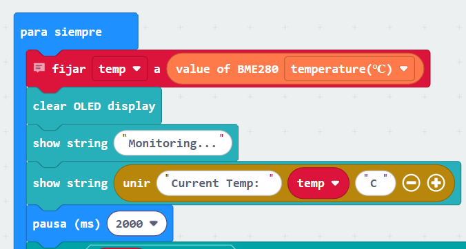 Monitoreo temperatura